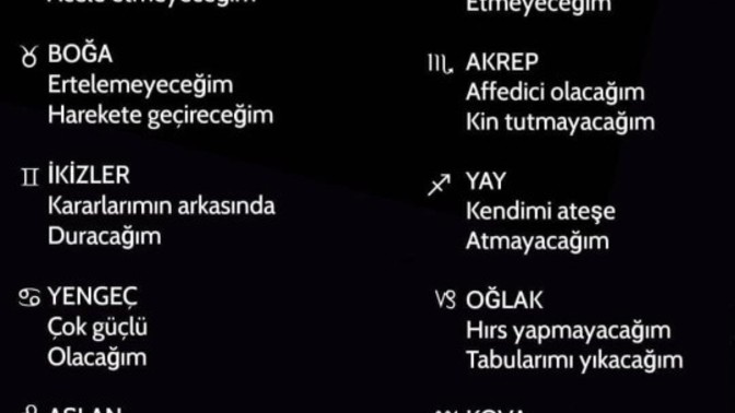 Senin kendine notun nedir?