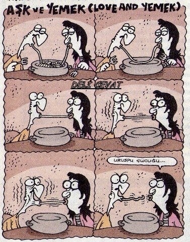 İlk buluşmada spagetti yenir mi?