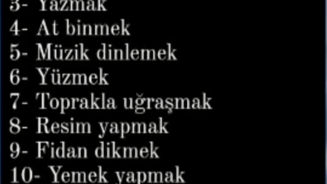 Stresle baş etmek adına neler yapıyorsunuz?