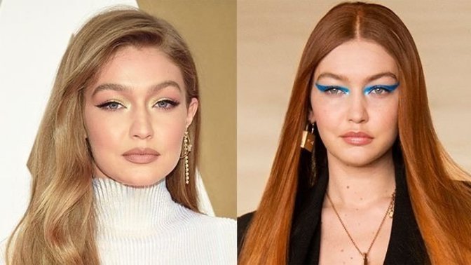 Gigi Hadid’in kızıl saçlı halini beğendiniz mi?