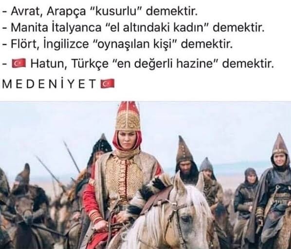 Hatun diyen erkek çok itici değil mi?
