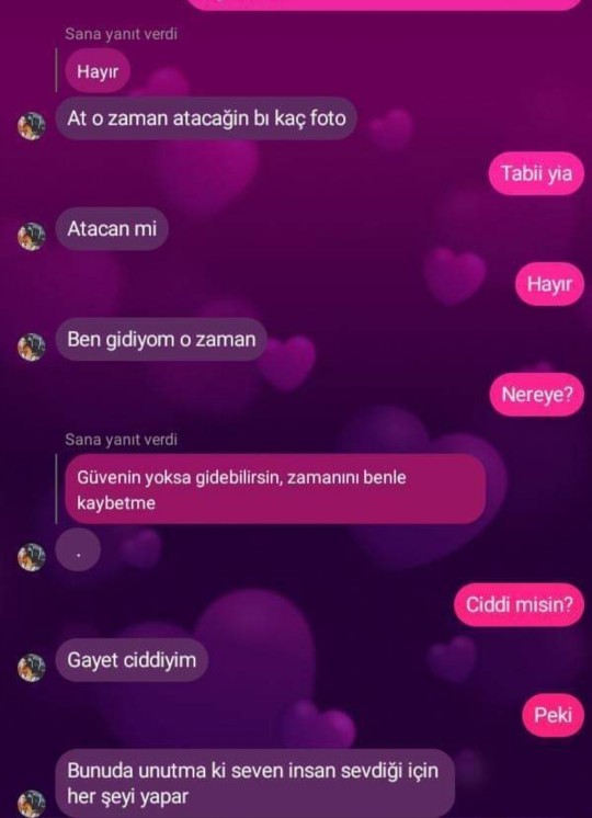 Kuzenimin sevgilisi kuzenimden nude istemiş napim ben bunu şimdi 😡?
