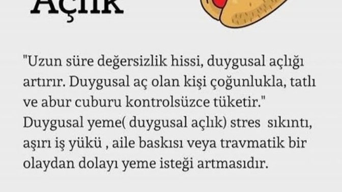 Duygusal açlığa inanir misiniz?