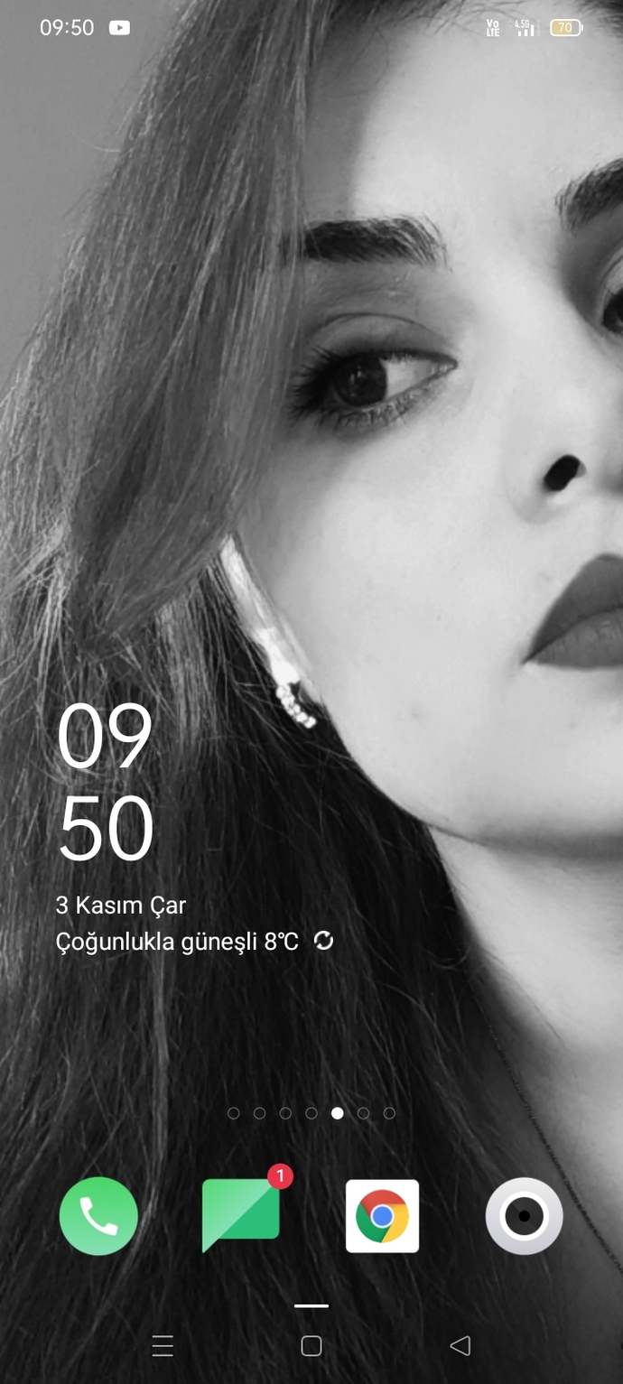 Telefonunuzun arka plan fotosu nedir?