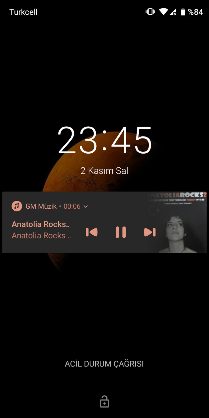 Telefonunuzun arka plan fotosu nedir?