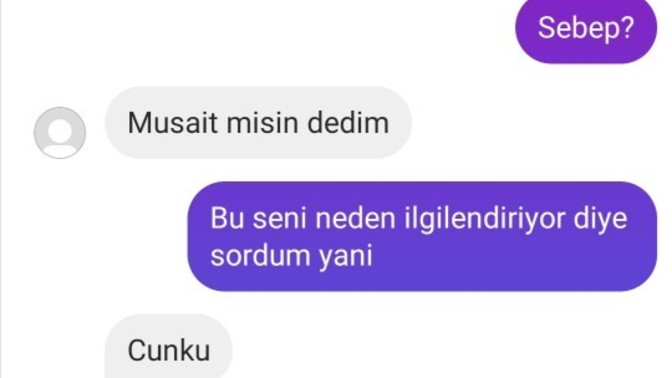 Hiç sevgilim olmadı ama biri fakeden seni çok özledim tenini kokunu özledim falan yazmış sizce dalga mı geçiyor beni mi deniyor?