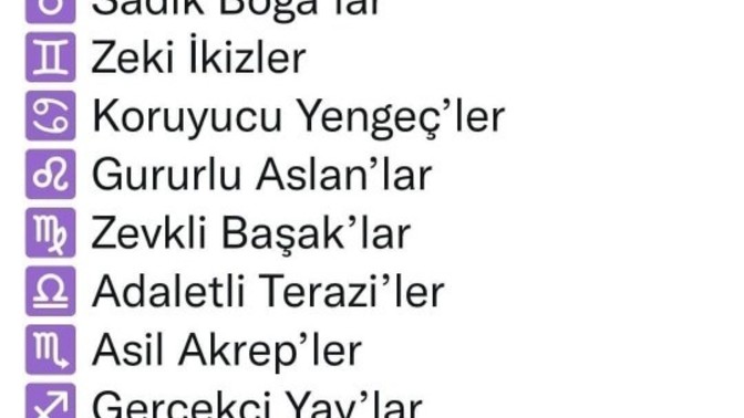 Tek kelime ile sen nesin?