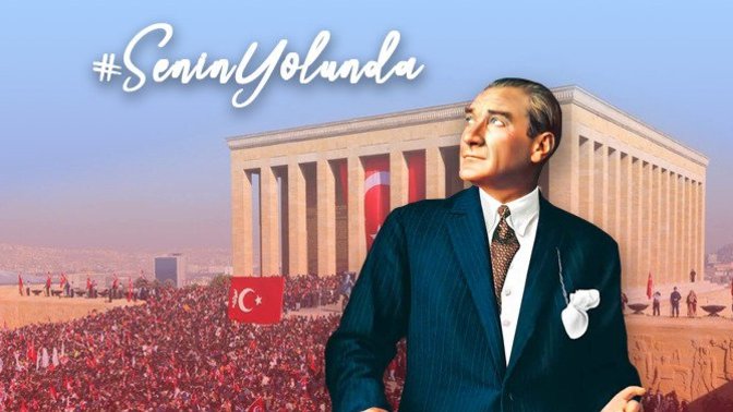 İzinden yürümeye devam ediyoruz! 🇹🇷 #Seninyolunda etiketiyle Atatürk’e söylemek istediklerin neler?