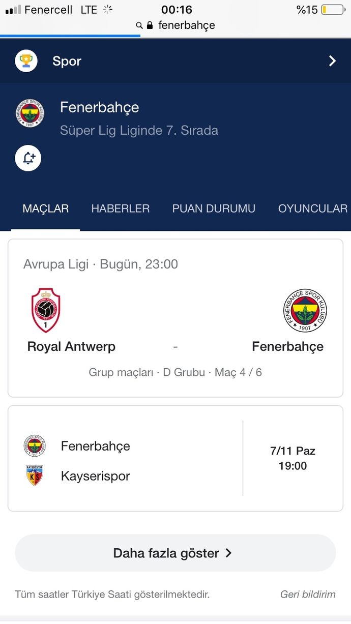 Fenerbahçe ve Galatasaray maçları ne olur?