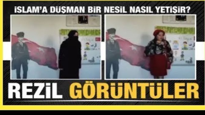 Kadın Öğretmen Çarşaf İle Alay Ederek Sınıfta Soyundu Ne Düşünüyorsunuz?