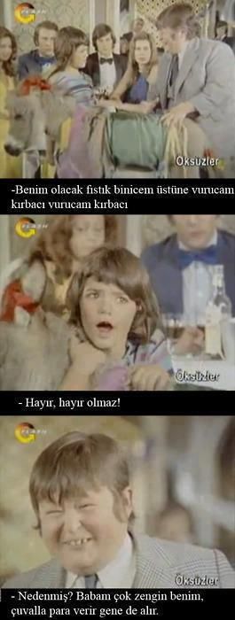 Şimdi aklına bu filmin bu sahneleri gelmeyende ne bileyim 😃