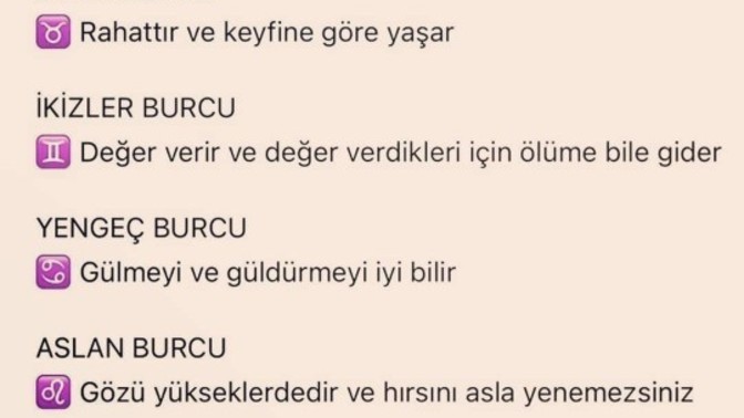 Burcun ne demiş peki?