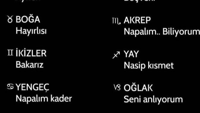Burçların en kaçamak cevapları! Seninki ne acaba?