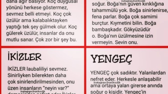Burcunuz ile ilgili güzel bir yorum okumak ister misin?