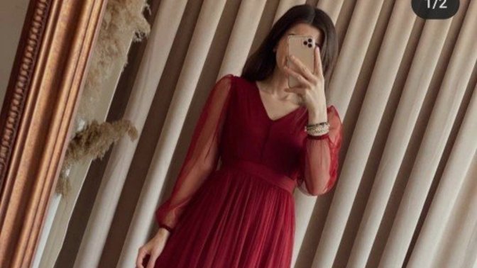Abimin düğünü var. Bu elbise nasıl acaba?