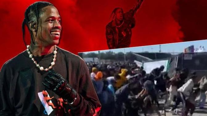 Travis Scott'un konserine insanlar giderken birbirlerini ezdi! 8 ölü, ağır yaralılar, 11 kalp krizi var. Ne düşünüyorsunuz?