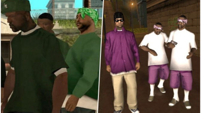 GTA San Andreas oyunundan hangi çetede olmak isterdin :D?