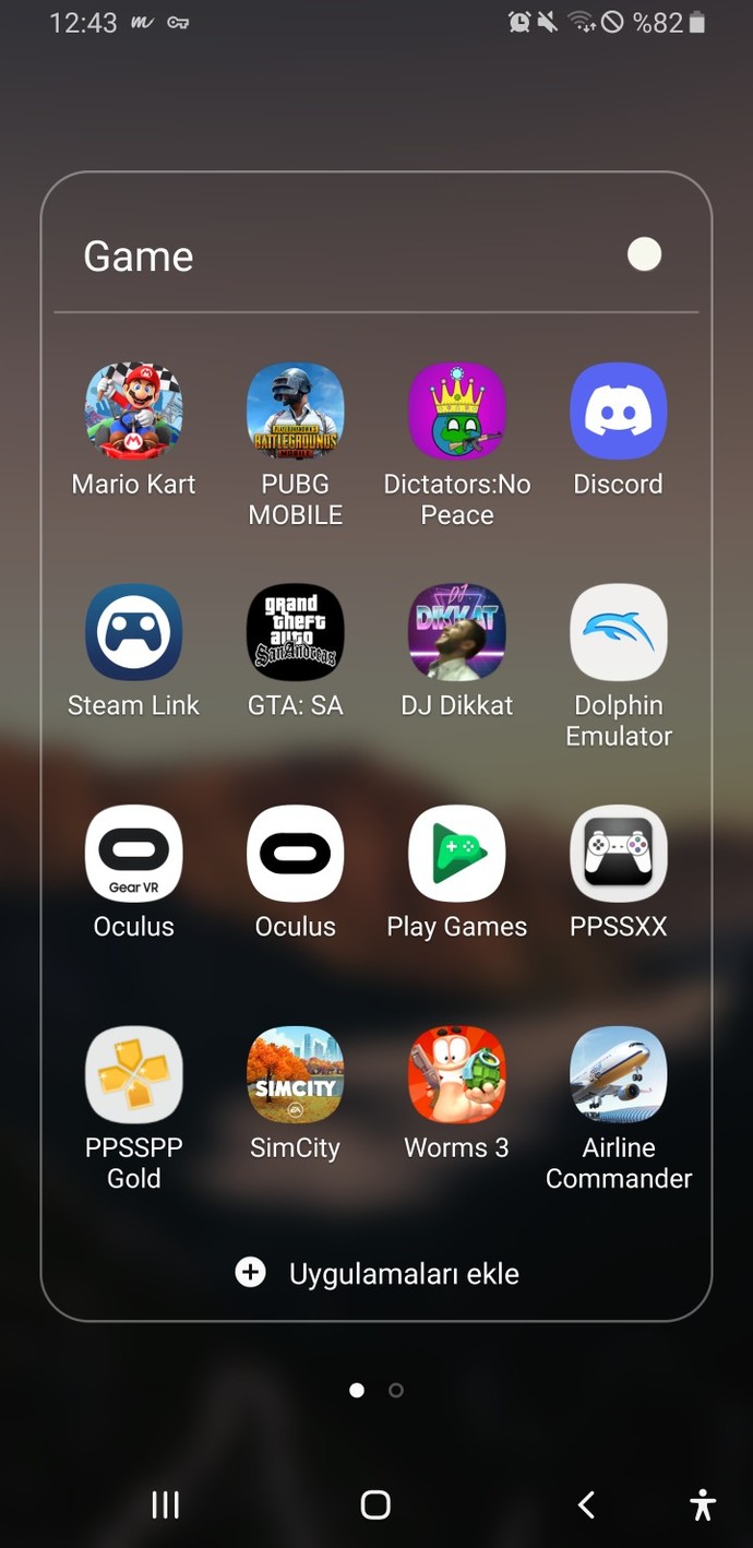 Telefonunda oyun uygulaması var mı 👾?