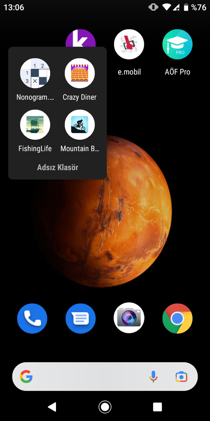 Telefonunda oyun uygulaması var mı 👾?