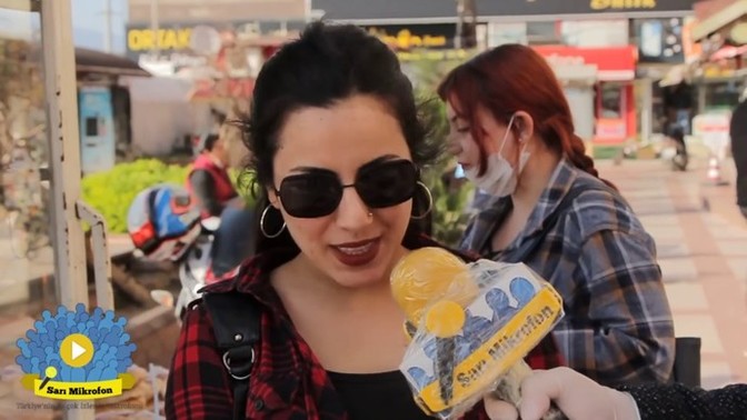 Elinizde bir mikrofon var ve söyleyeceğiniz şeyi tüm dünya duyacak! Ne söylerdiniz?