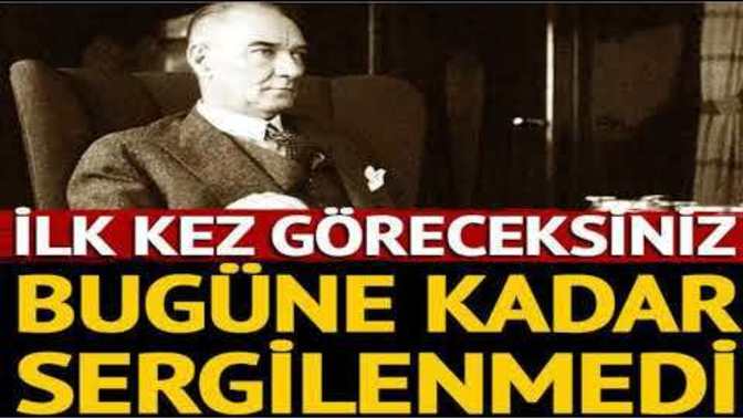 Atatürk'ün bugüne kadar sergilenmemiş 31 kişisel eşyası sergiye çıktı gördünüz mü?