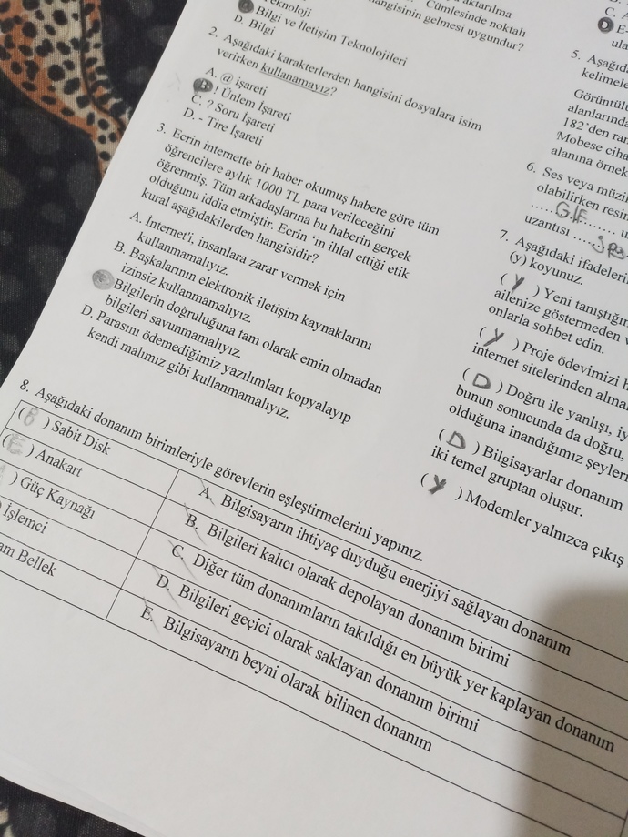Yaparken en çok sıkıldığınız şey nedir?
