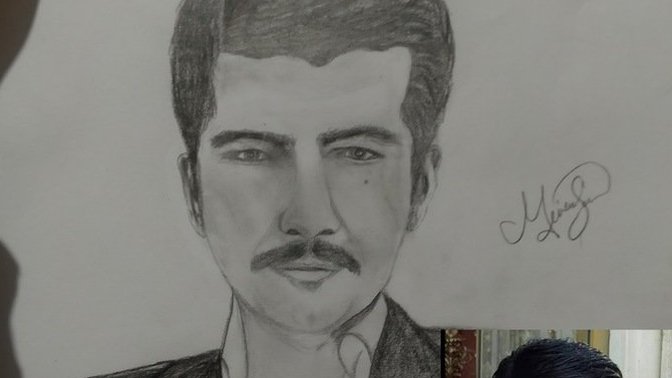 Abimi çizdim. Artılarım eksilerim neler sizce, beğendiniz mi?
