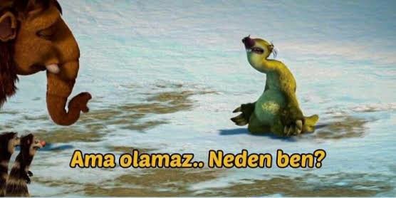 Kurunun yanında yandınız mı hiç?