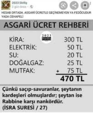 Asgari ücretle geçinebiliyor musunuz?