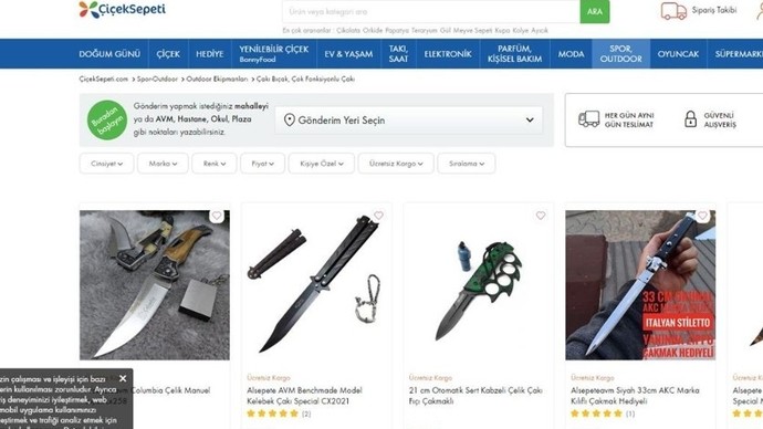 Çiçeksepetinin samuray kılıcı satması normal mi?