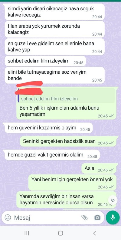 Beni kandırıp eve atmaya mı çalışıyor? Ben mi önyargılı davranıyorum?