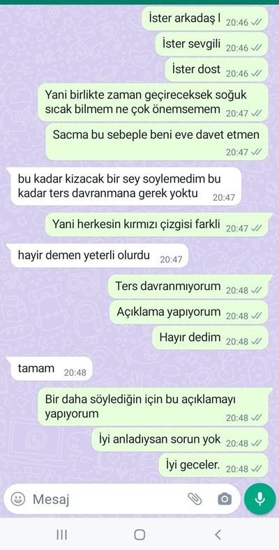 Beni kandırıp eve atmaya mı çalışıyor? Ben mi önyargılı davranıyorum?