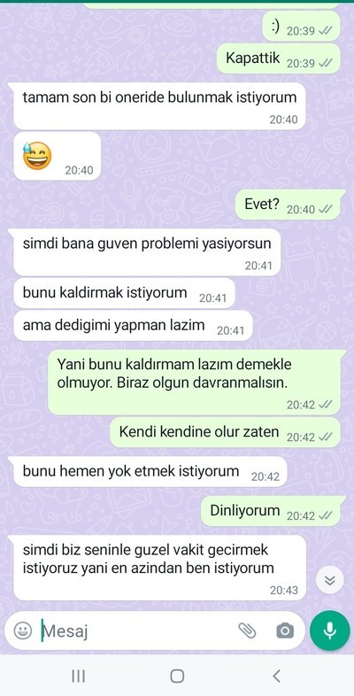 Beni kandırıp eve atmaya mı çalışıyor? Ben mi önyargılı davranıyorum?
