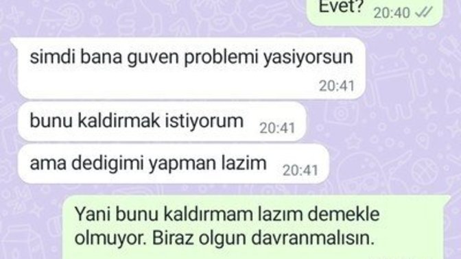 Beni kandırıp eve atmaya mı çalışıyor? Ben mi önyargılı davranıyorum?