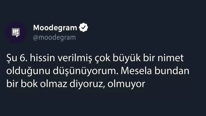 6. hissiniz kuvvetli midir?