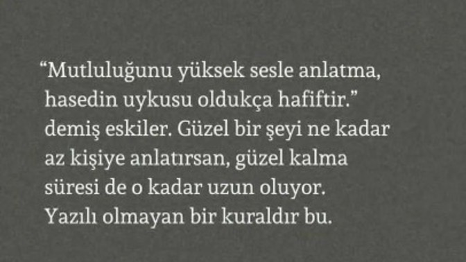Yazılı olmayan kurallarınız var mıdır?