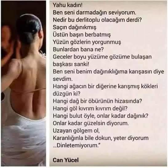 Sana içimi doksem beraber toplarmiyiz dediniz mi?
