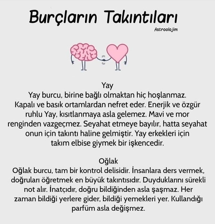 Burcunuzla ilgili aşağıda verilen bilgiler doğru mu, burcunuz nedir?