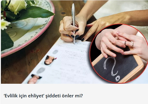 Evlilik ehliyeti şartı geliyor! Evlilik ehliyeti alamasaydınız ne yapardınız?