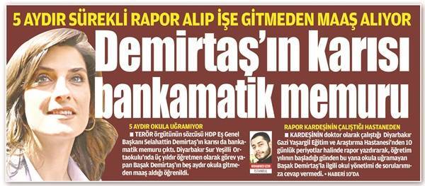 Demirtaşın Karısı Bankamatik Memuru Çıktı Ne Düşünüyorsunuz?
