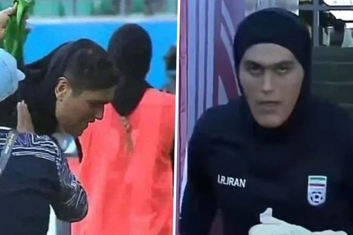 İran kadınlar futbol takımında erkek oyuncu oynattı! İlginc şeyler sadece bizim memlektte olmuyor değil mi?