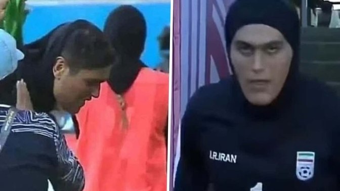 İran kadınlar futbol takımında erkek oyuncu oynattı! İlginc şeyler sadece bizim memlektte olmuyor değil mi?