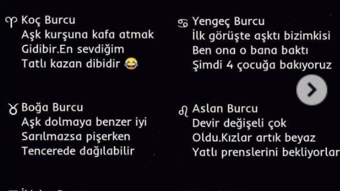 Senin burcunun aşk hakkındaki düşünceleri nelermiş acaba?