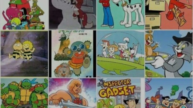 Fotoğraftaki Çizgi Filmlerden Hangilerini İzlediniz?