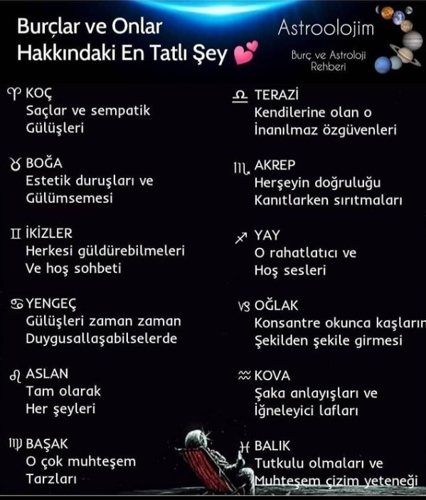 Senin burcunun en tatlı 💕 özelliği neymiş acaba?