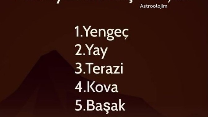 7. Sıraya sence hangi burç gelmeli?