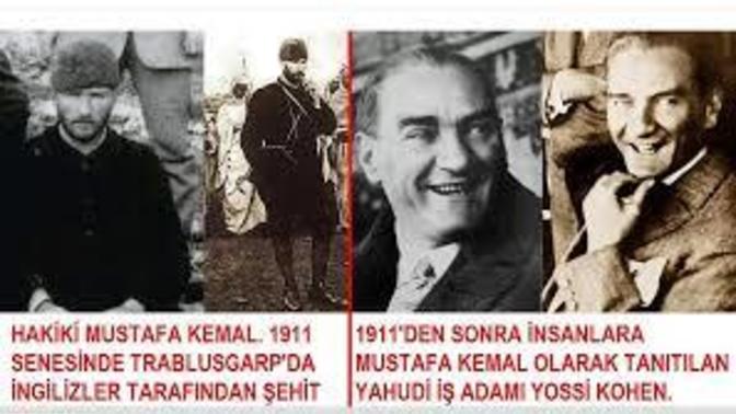 "Mustafa Kemal 1911'de öldürüldü, yerine Yossi Kohen adında bir İngiliz ajan getirildi" iddiası. Doğru mu bu?