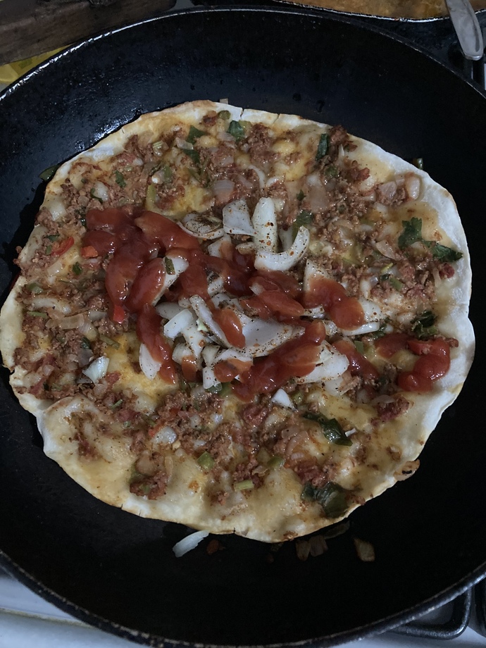 Lahmacuna ketçap sıkılır mı?