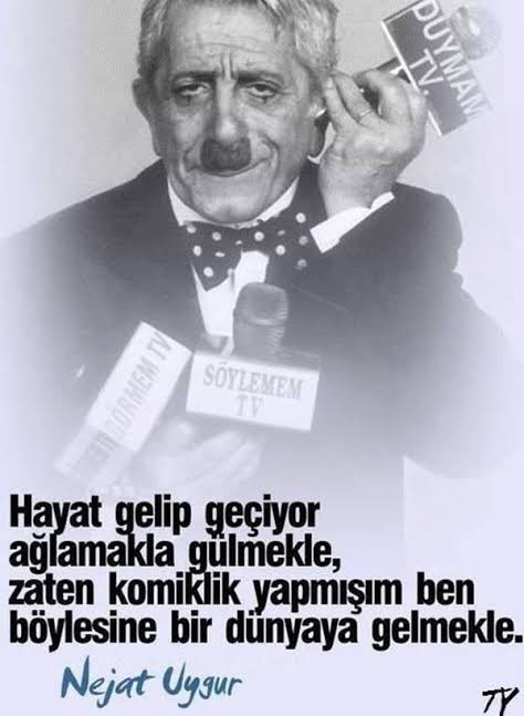 Bugün tiyatro sanatçısı Nejat Uygur'un ölüm yıl dönümü. Sevdiğin usta bir oyuncunun repliğini paylaşır mısın?