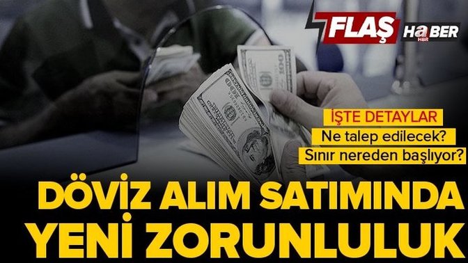 Artık dolar alırken kimlik şart! Sürekli dolar alıyor musun?